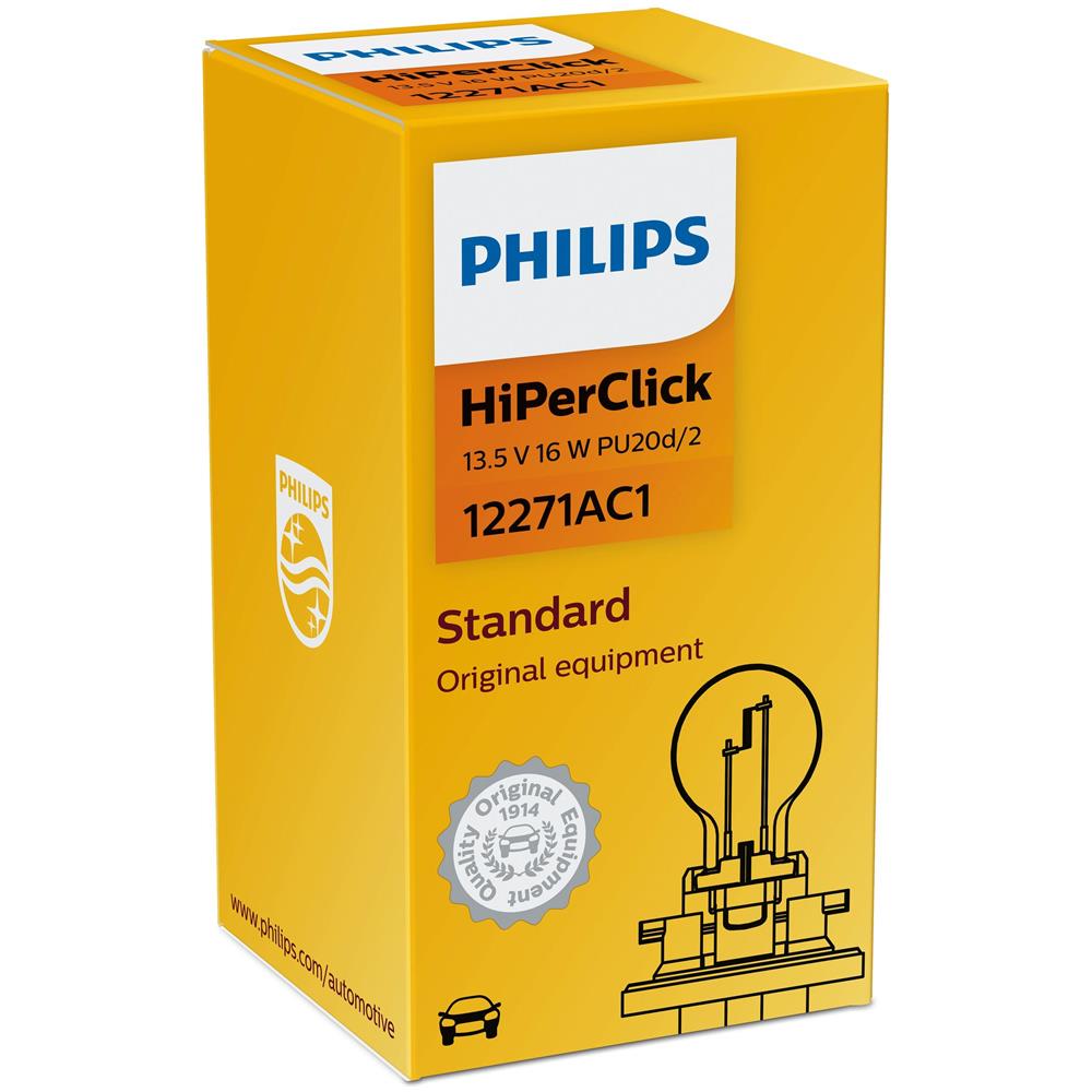 Sentiti al sicuro, guida con sicurezza. Lampade di segnalazione Philips. PCY16W, 16 W. - Foto 1