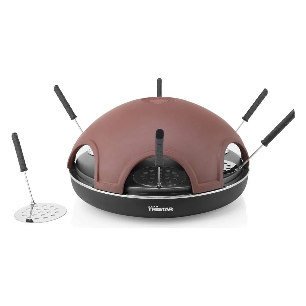 PZ-9156 macchina e forno per pizza 6 pizza (e) Nero, Marrone 1200 W - Foto 2