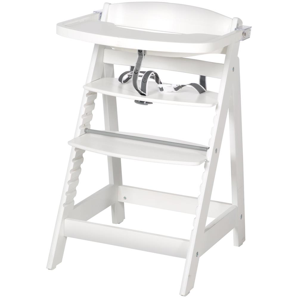 Seggiolone Sit Up FUN - Incl. tavolo da pranzo e appendiabiti - Cresce con il bambino - Bianco - Foto 1
