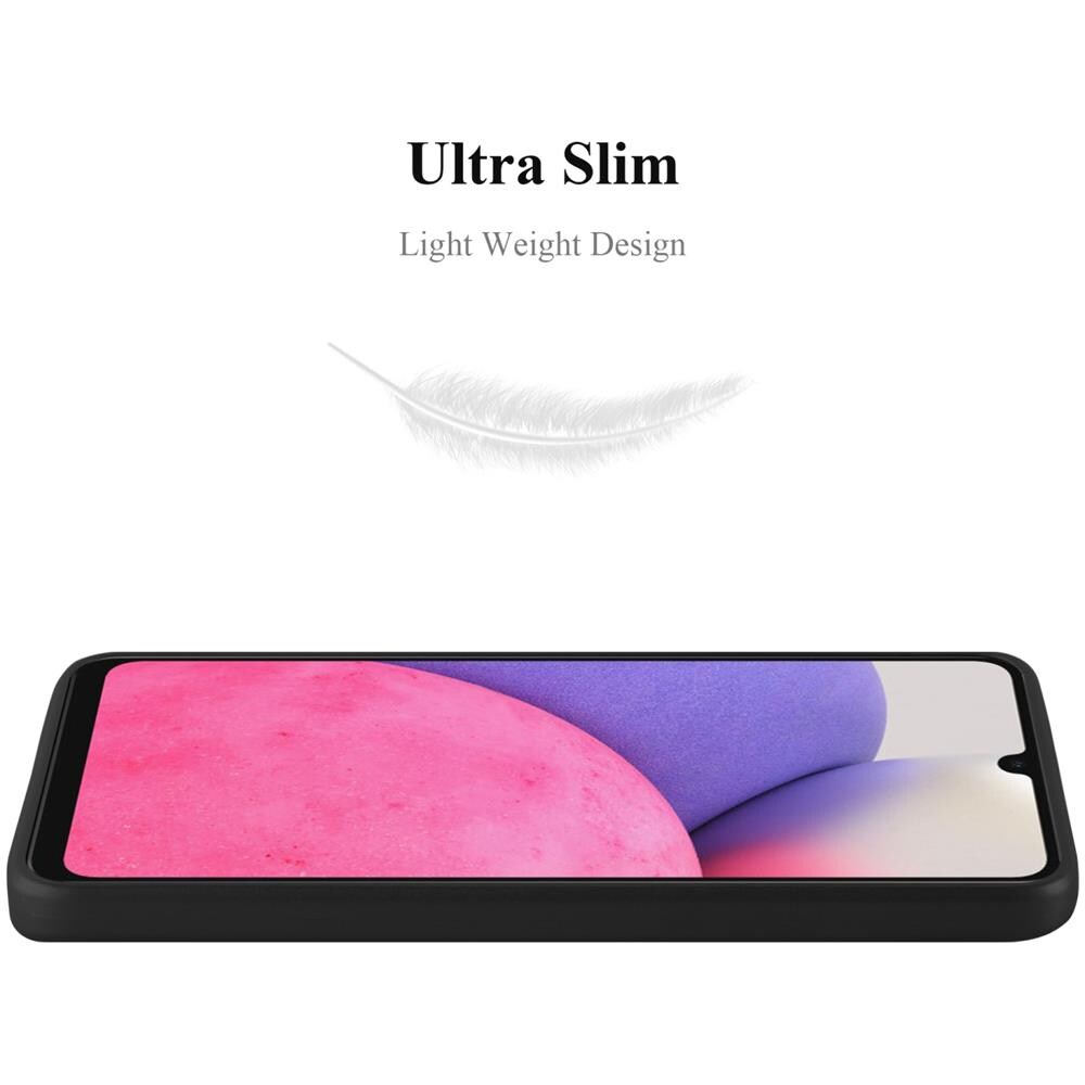 Custodia Compatibile Con Samsung Galaxy A33 5g In Nero Metallico - Coperchio Protettivo In Silicone Tpu Flessibile - Foto 2