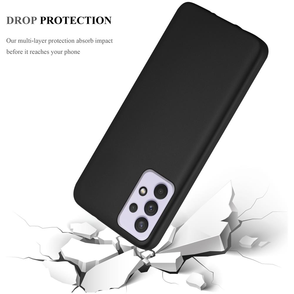 Custodia Compatibile Con Samsung Galaxy A33 5g In Nero Metallico - Coperchio Protettivo In Silicone Tpu Flessibile - Foto 6