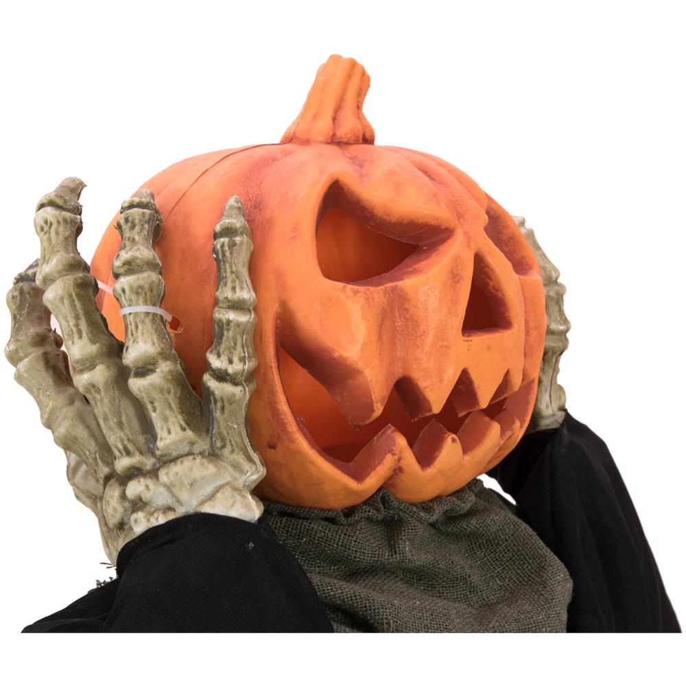 Figura Halloween Pop-Up Zucca Animata 70cm - Foto 2