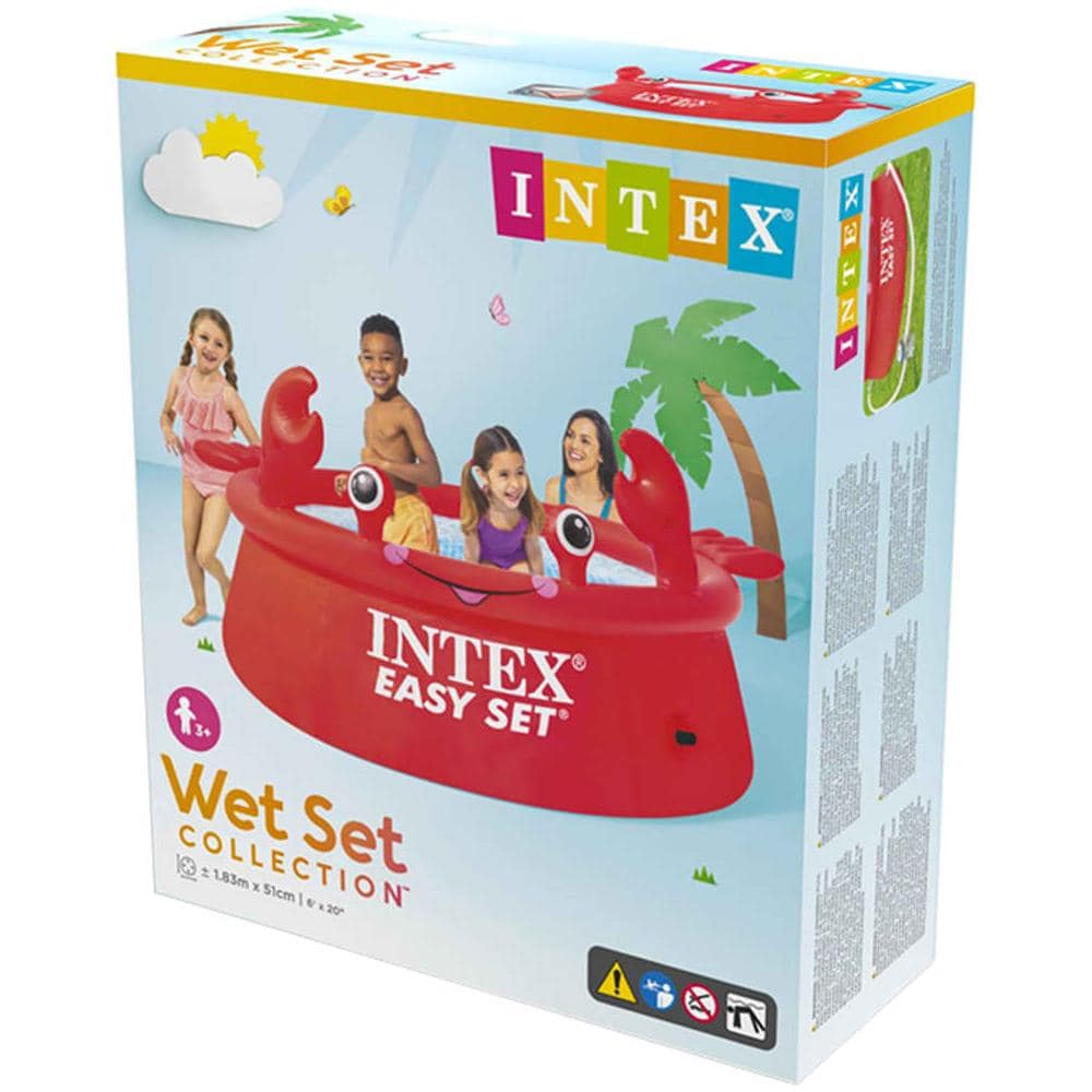 Piscina Gonfiabile Granchio Felice Easy Set 183x51 Cm - Foto 2