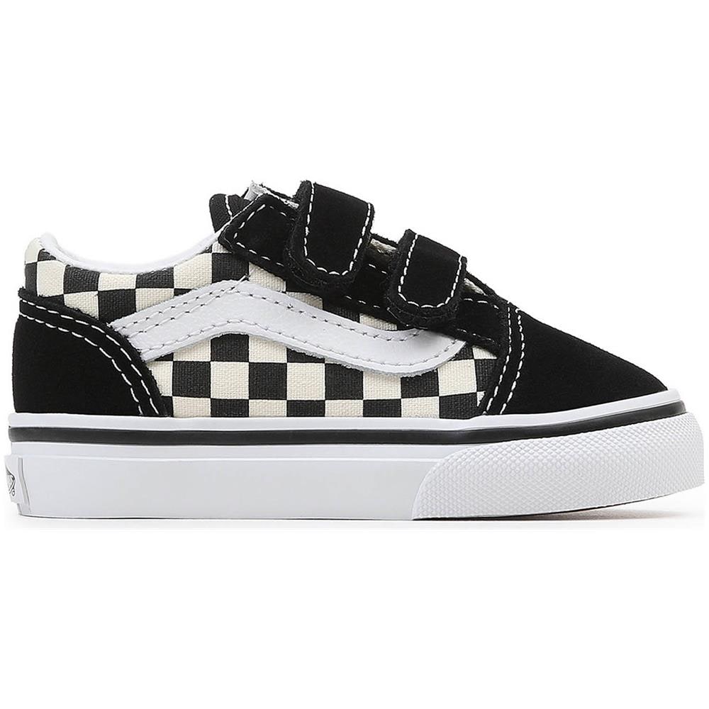 Scarpe Old Skool Primary Check V Taglia 23.5 Codice Vn0a38jnp0s Nero - Foto 1