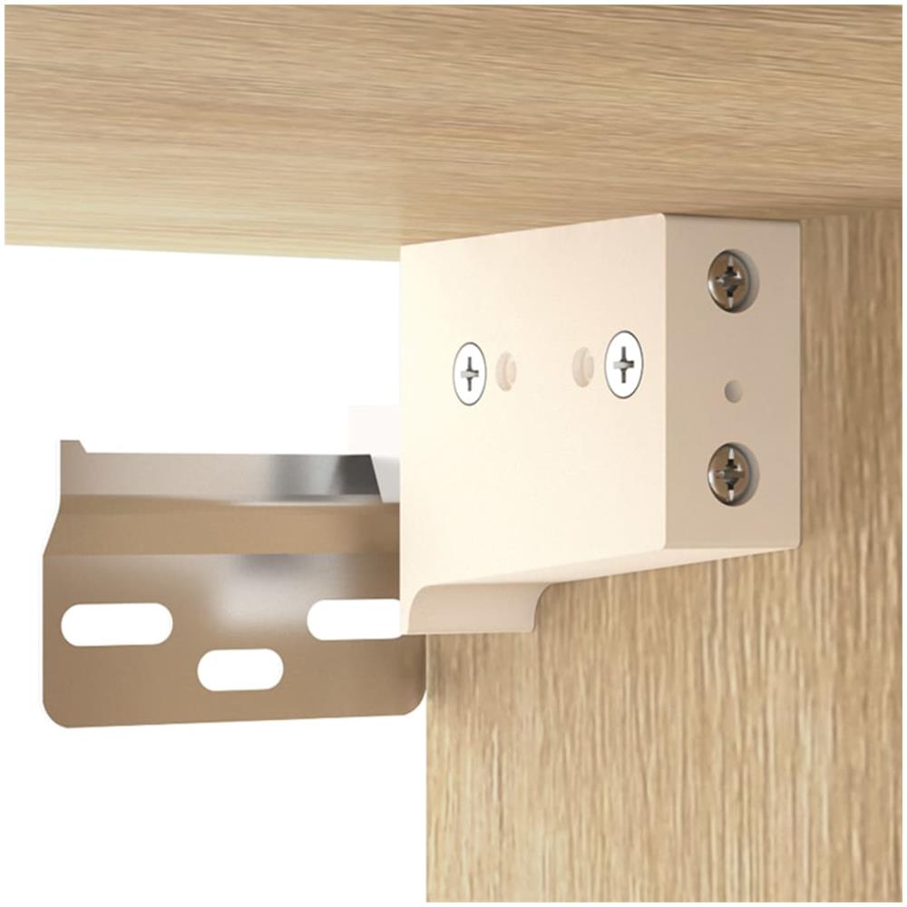 Comodino A Muro Rovere Sonoma 35x35x20 Cm - Foto 7