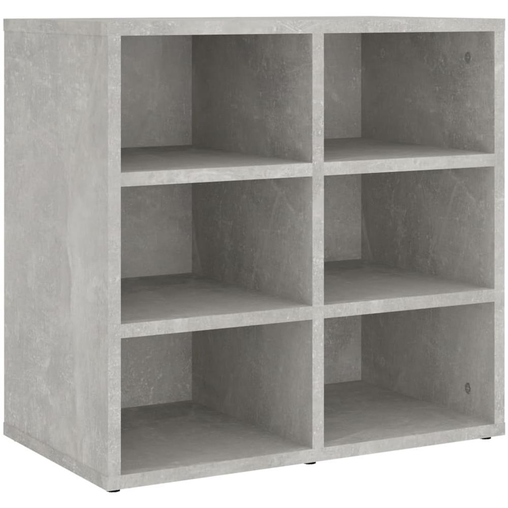 Scarpiera Grigio Cemento 52,5x30x50 Cm - Foto 2