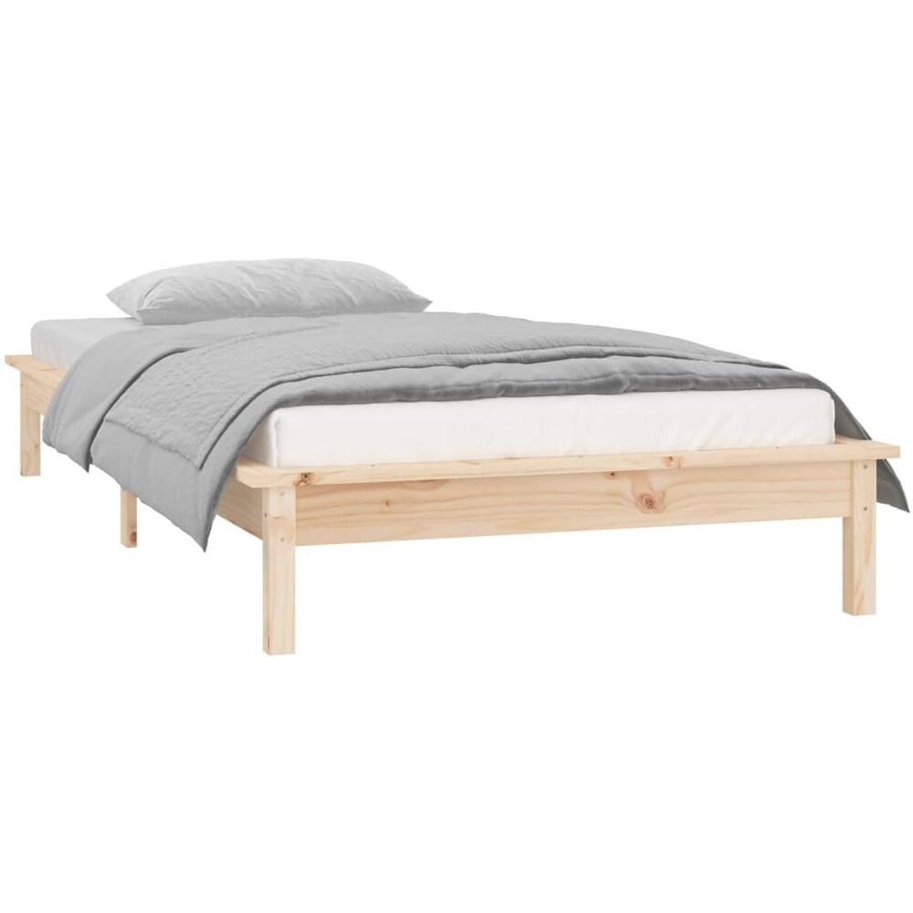 Giroletto con LED 75x190 cm Small Single in Legno Massello - Foto 3