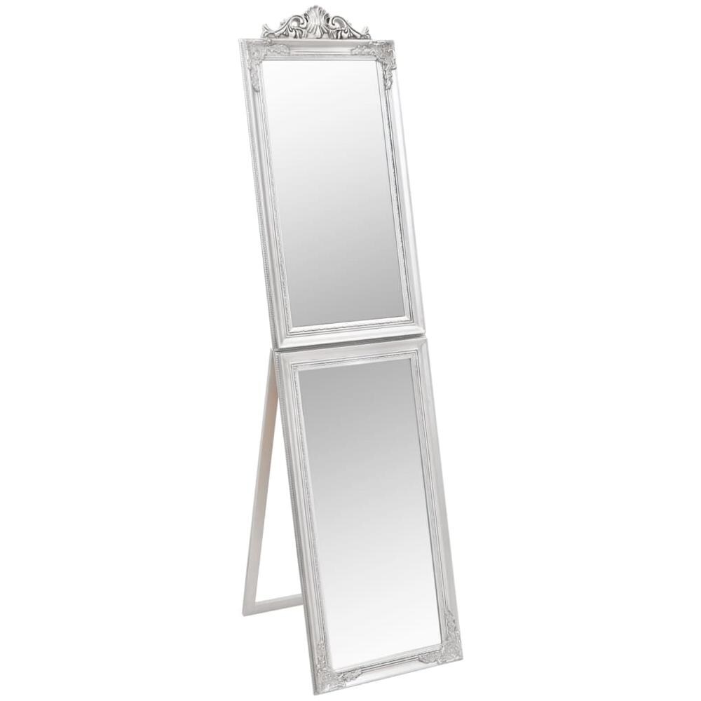 Specchio Autoportante Argento 40x160 Cm - Foto 2