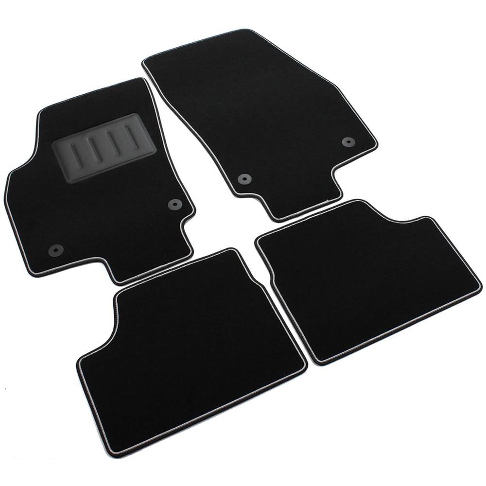 Set 4 Tappetini Auto Opel Astra H, Berlina, Station Wagon, Moquette Neri Antiscivolo Sprint03404 - Foto 1