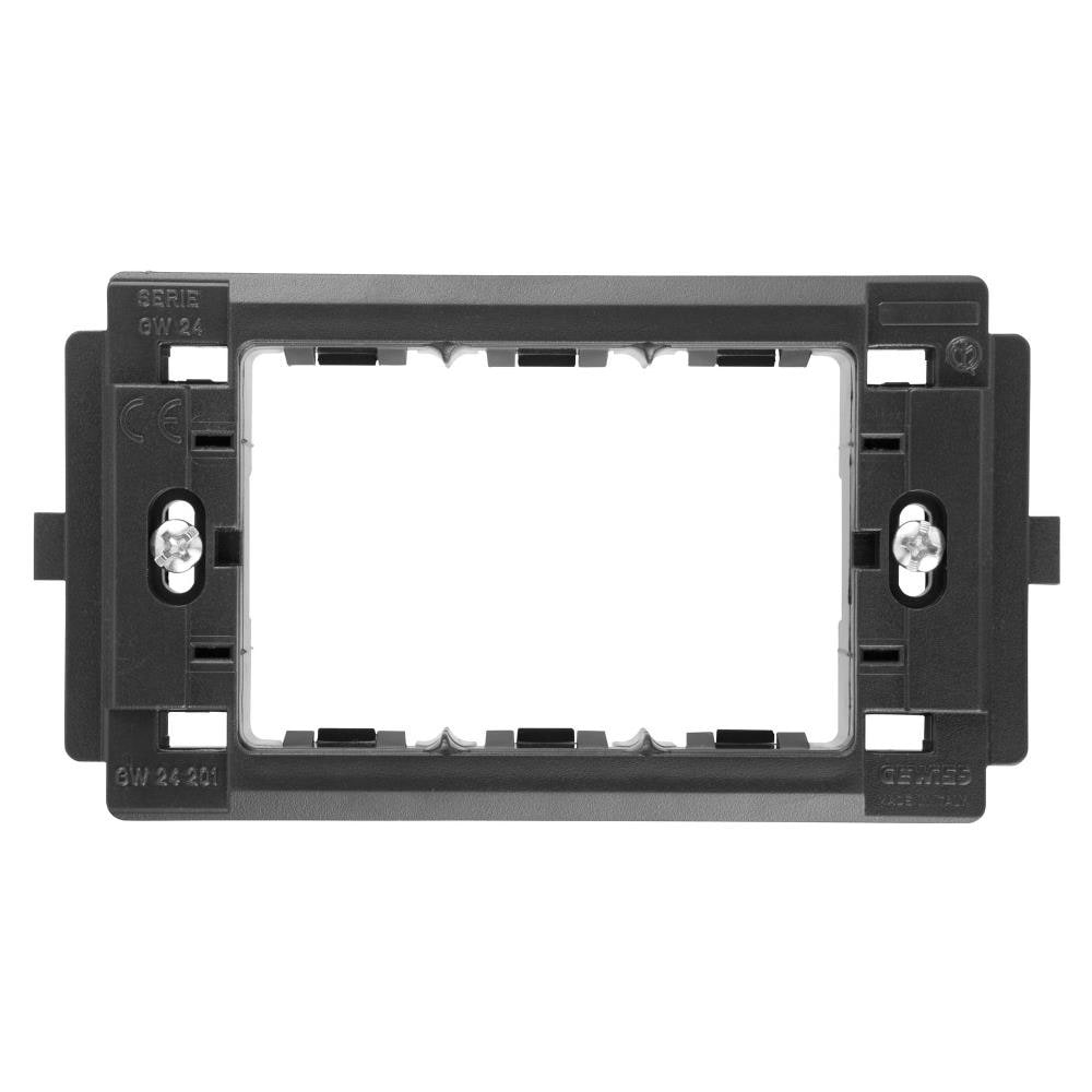 Supporto 3 Posti Per Placca Top System - Virna - Classic System - Foto 1