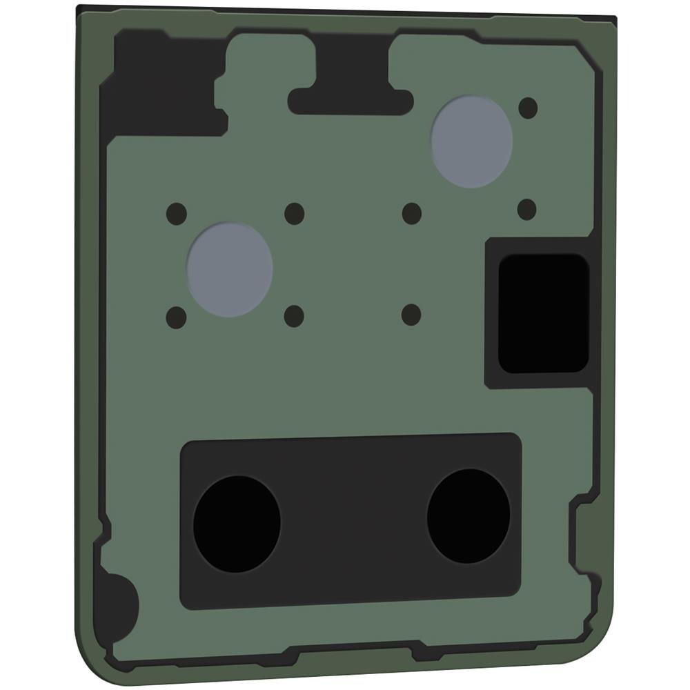 Vetro Posteriore Inferiore Per Galaxy Z Flip5 Originale Graphite - Foto 5