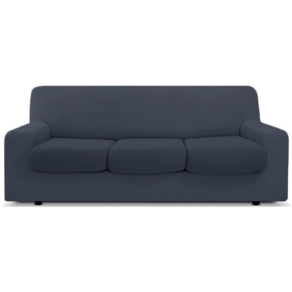 Copridivano Antimacchia Elasticizzato Protettivo Impermeabile Genius Tinta Unita 3 Posti Grigio 1012 - Foto 1