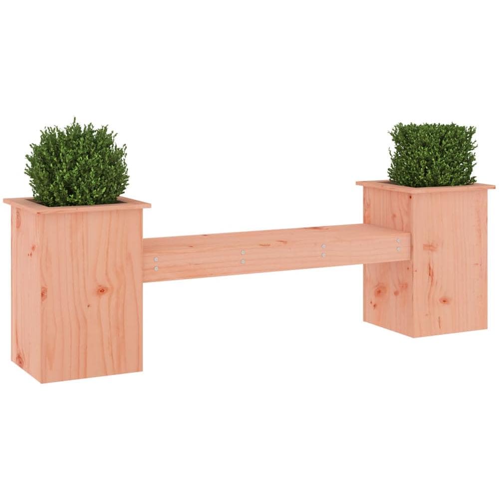 Panchina con Fioriera 184,5x39,5x56,5 cm Legno Massello Douglas - Foto 3