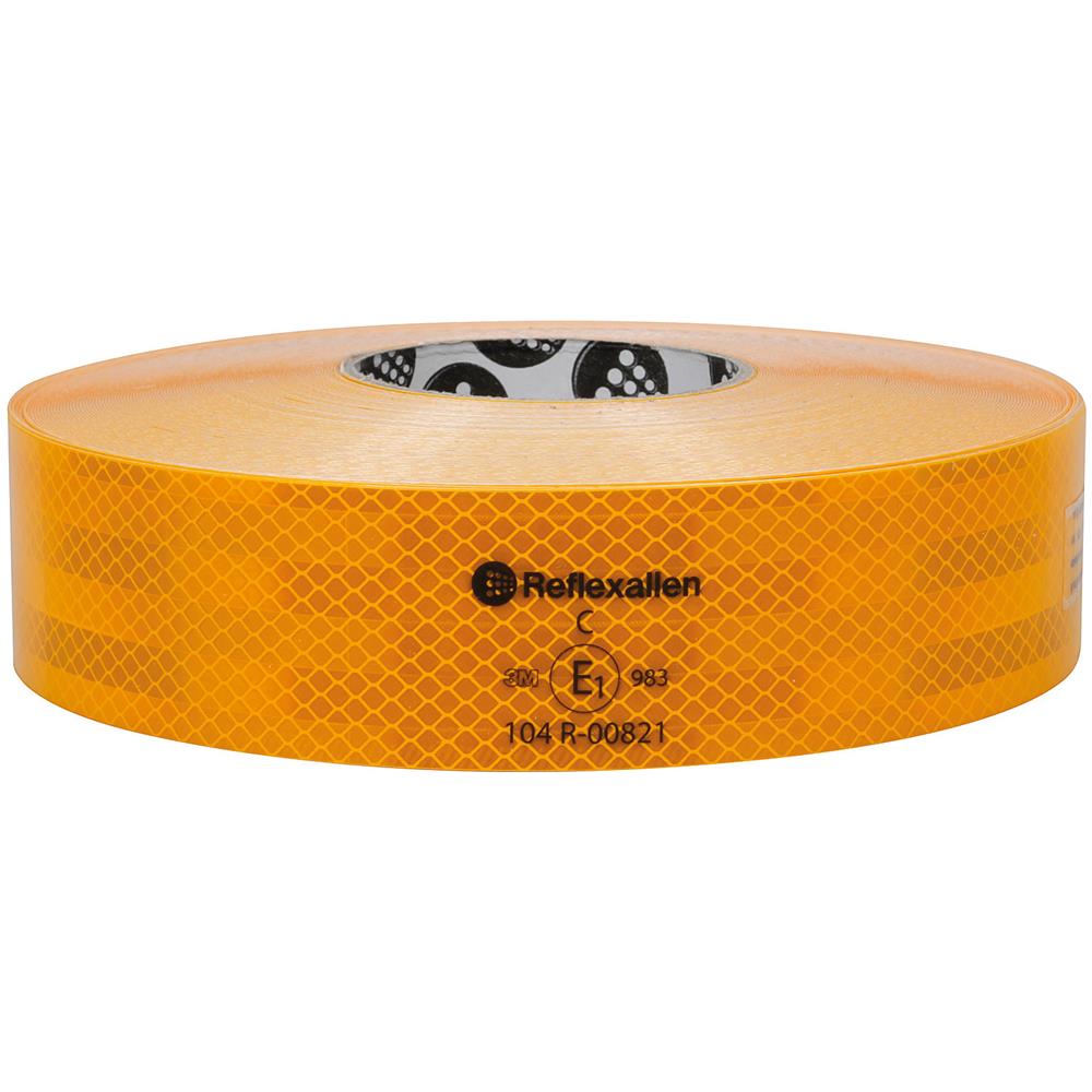 Premium, Nastro Segnaletico Di Sicurezza Per Superfici Rigide - 50 M - Giallo - Foto 1