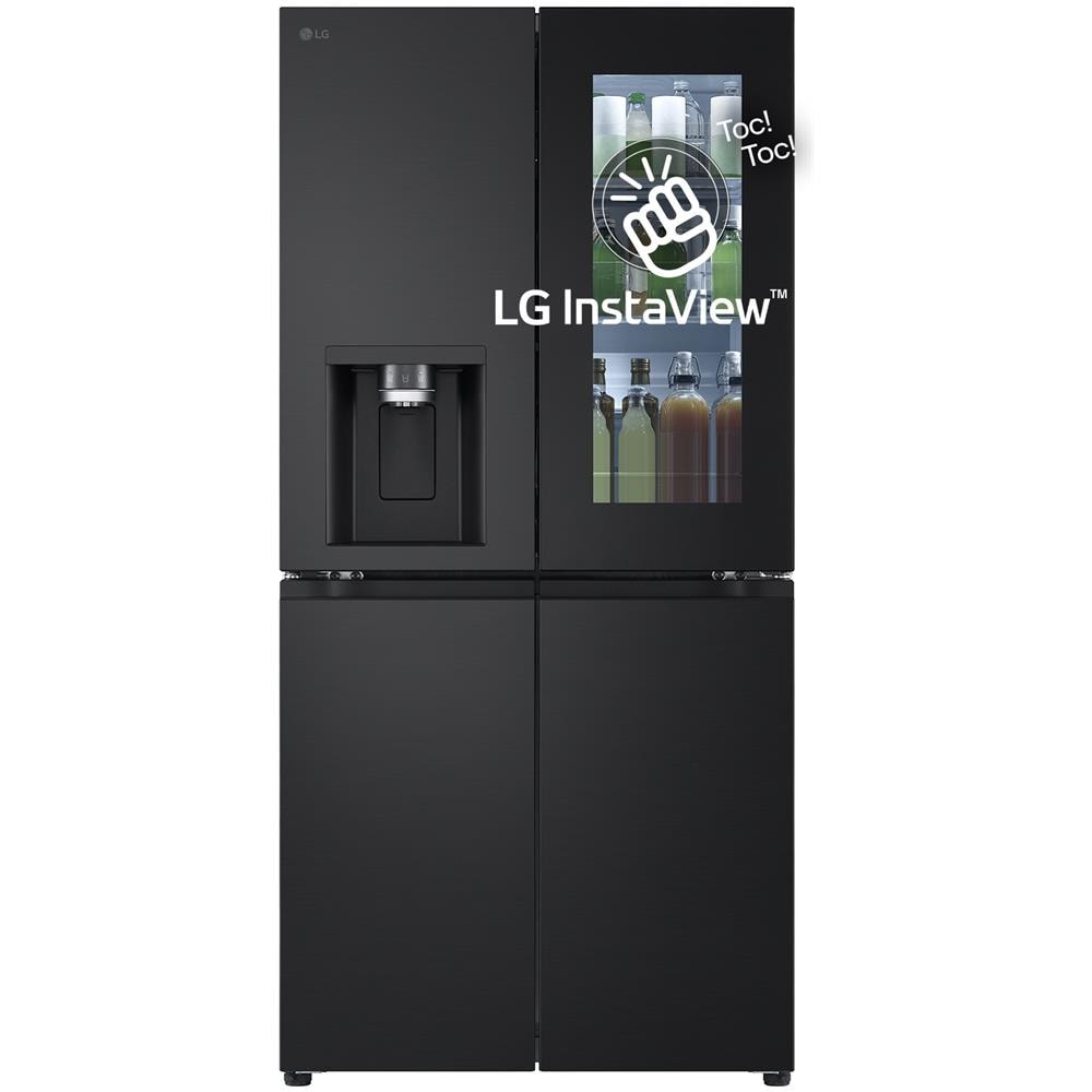 InstaView GMG860EPBE Frigorifero Multidoor Slim, Classe E, 508L, Wi-Fi, UVnano, Nero - Foto 1