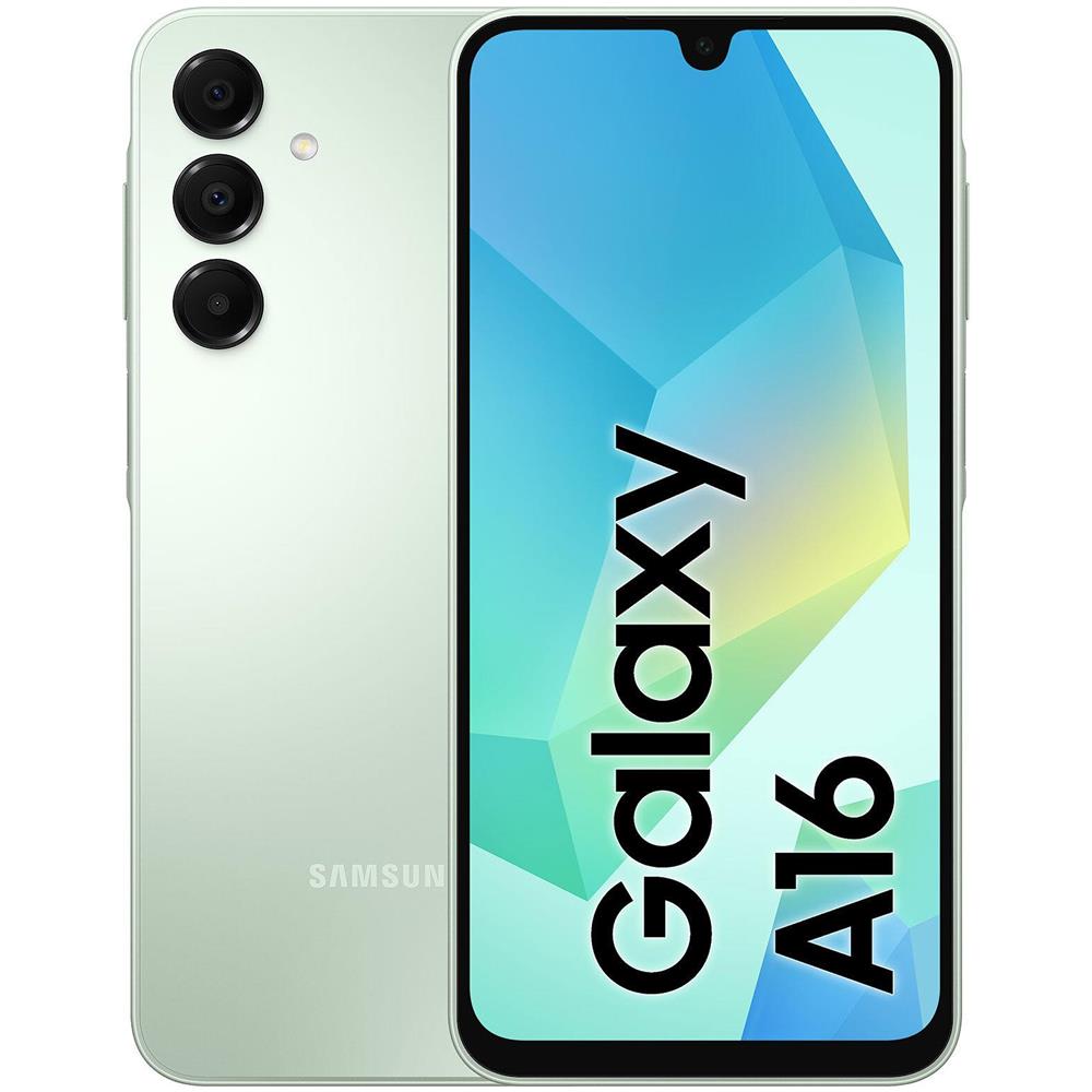 Galaxy A16 4G 128GB 4GB Ram Display 6.7" Amoled FHD+ Main Camera 50MP Dual Sim Nano+Hybrid USB tipo-C 5000mAh Light Green Wind3 - Foto 1
