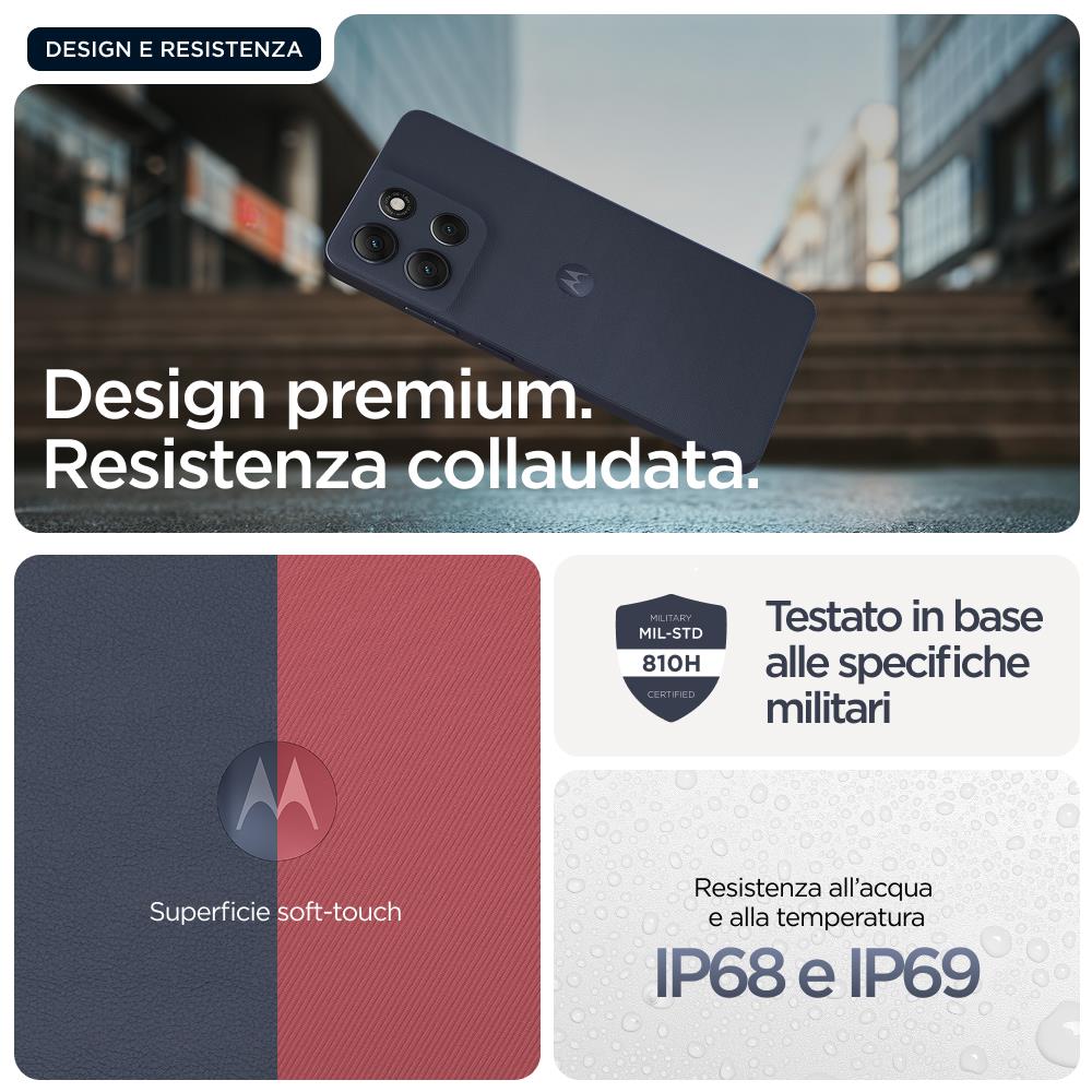 Moto G86 5G 256GB 8GB Ram Display 6.67" Amoled Main Camera 50MP DualSim oppia SIM nanoSIM+eSIM USB tipo-C Android 15 Dimensity 7300 5200mAh Pantone Spellbound - Foto 12