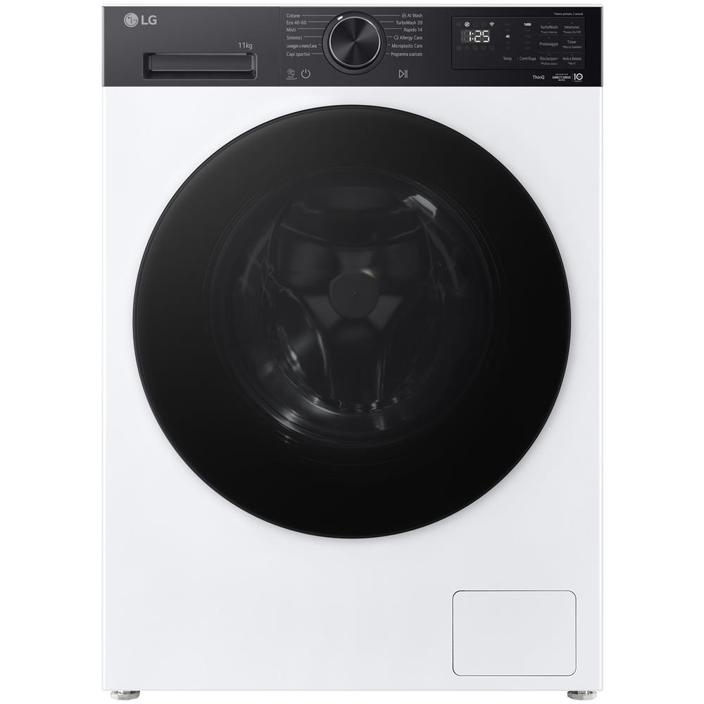 F4NX5011TKB Lavatrice Intelligente 11 kg Classe A-40% Bianco /Nero - Foto 2