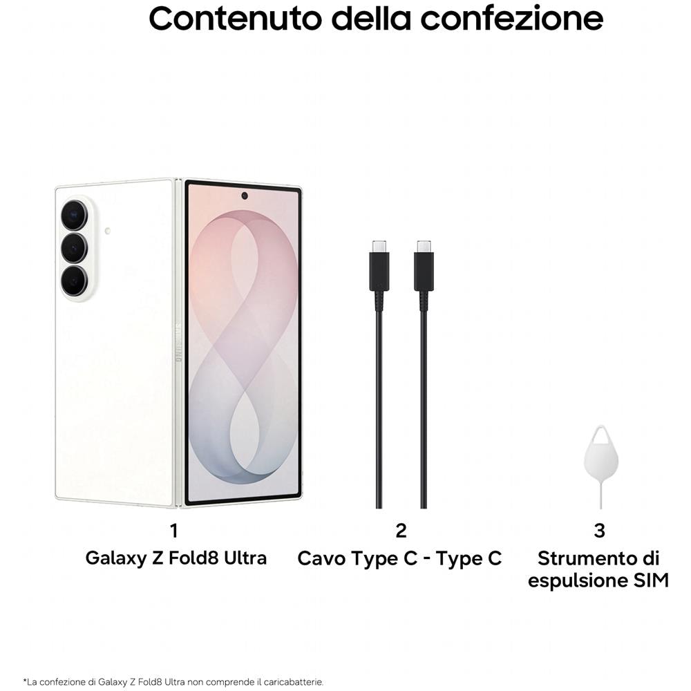 Galaxy Z Fold8 Ultra 5G 1TB 16GB Ram Main Display 8" Amoled 2x 120Hz Sec Display 6.5" Amoled Main Camera 200+20+10MP Selfie 10MP DualSim (1 nano+eSim) Android Sanapdragon 8 Elite Gen5 5000mAh Cream - Foto 9