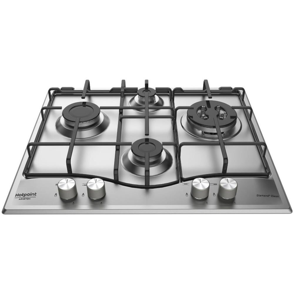Indesit PR 642/I BK Piano cottura a gas da 60 cm; 4 fuochi a gas ; Accensione elettronica sottomanopola; Valvola di sicurezza gas; 4 griglie smaltate. Indesit PR 642/I BK Piano cottura a gas da 60 cm; 4 fuochi a gas ; Accensione elettronica sottomanopola; Valvola di sicurezza gas; 4 griglie smaltate.
