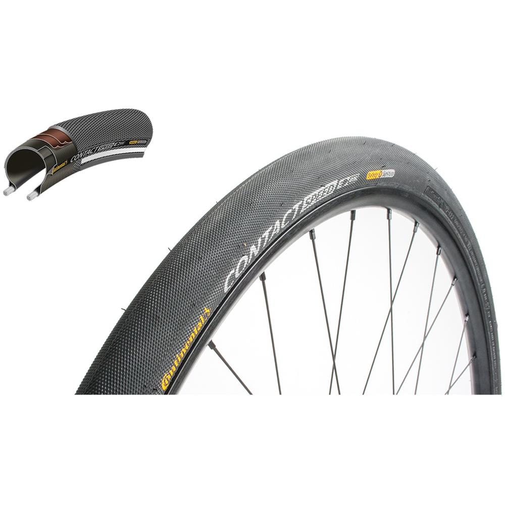 Pneumatico Contact Speed 28-622 (700x28c) Rigido Nero Double Safetysystembreaker - Foto 1