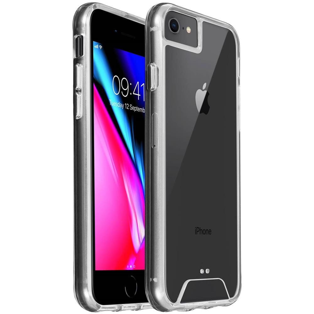 Cover Iphone 6 / 6s / 7 / 8 Cover Crystal Bi-materia - Trasparente - Foto 2