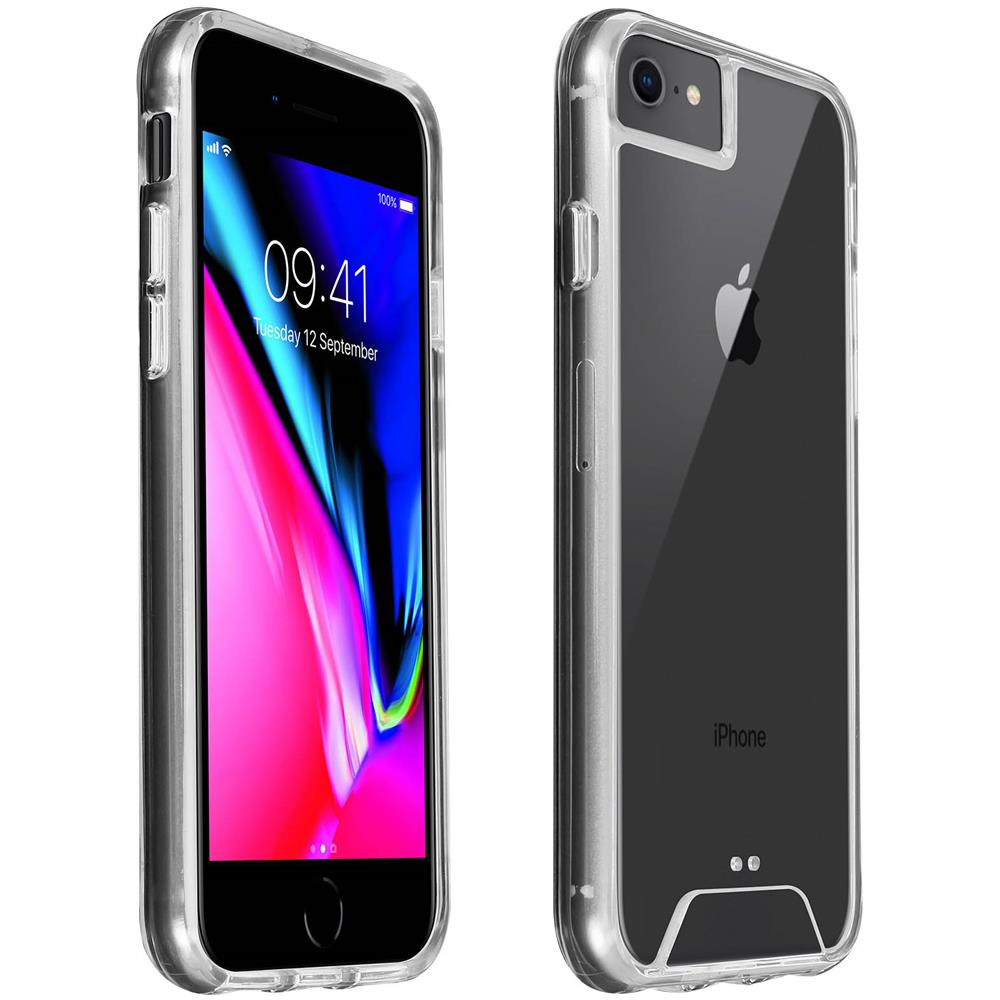 Cover Iphone 6 / 6s / 7 / 8 Cover Crystal Bi-materia - Trasparente - Foto 1
