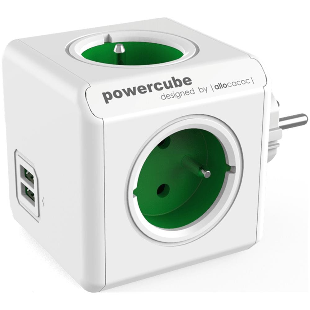 Powercube Original Usb Type E Interno 4ac Outlet (s) Blu Prolunghe E Multiple - Foto 2