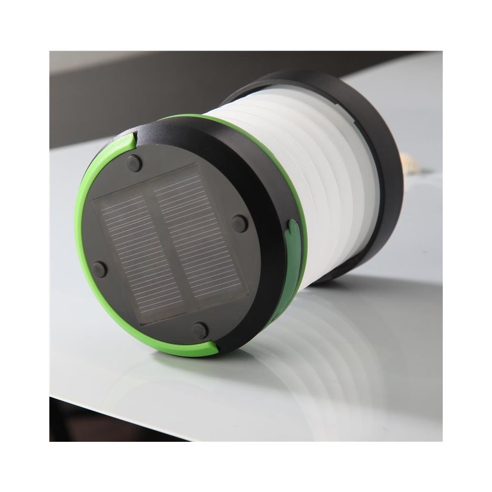 Lanterna Da Campeggio Solare Con Illuminazione A Led Pieghevole E Batteria Esterna. . . - Foto 2
