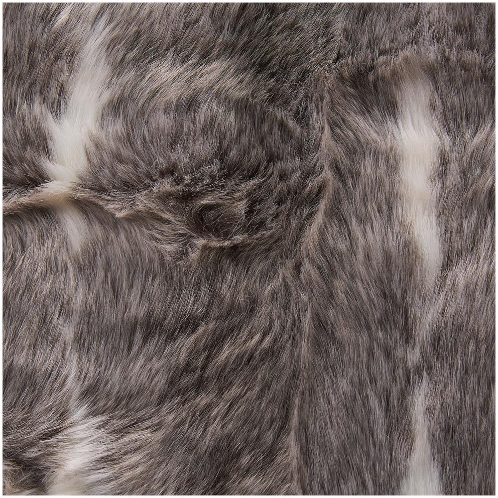 Coperta Di Plaid 150 X 200 Cm Marrone E Bianca Tadddart - Foto 2