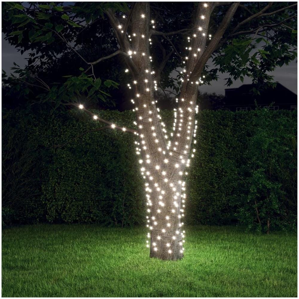 Luci Solari Fatate 5 pz 5x200 LED Bianco Freddo Interni Esterni - Foto 1