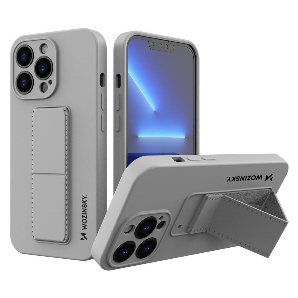 Kickstand Case Custodia Cover Protettiva Per Iphone 13 Mini Grigio - Foto 1