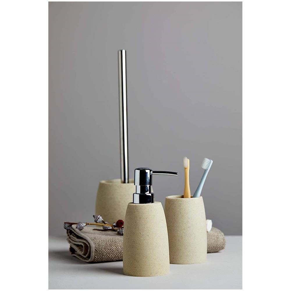 Goa Beige Contenitore Spazzola+scopino Wc, - Foto 2
