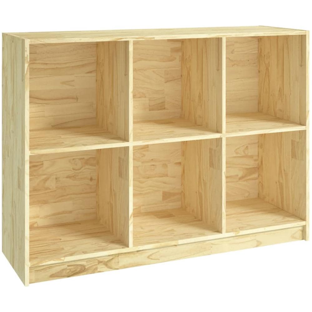 Libreria 104x33x76 cm in Legno Massello di Pino - Foto 2