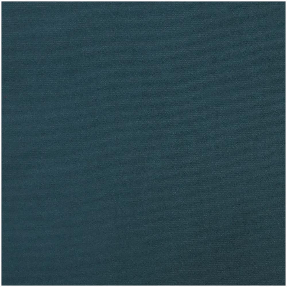 Poltrona Relax con Poggiapiedi Blu in Velluto - Foto 2