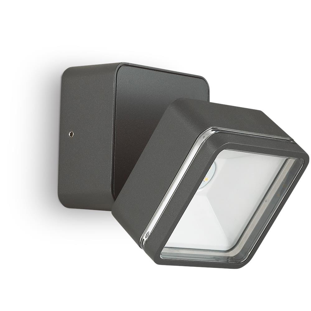 Omega Ap Square Antracite 4000k Lampada Applique - 285511 - Foto 1
