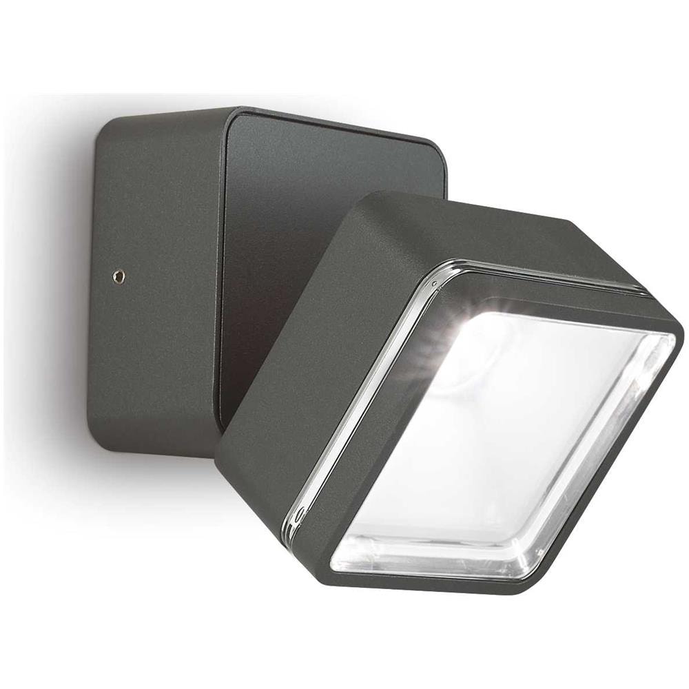 Omega Ap Square Antracite 4000k Lampada Applique - 285511 - Foto 2