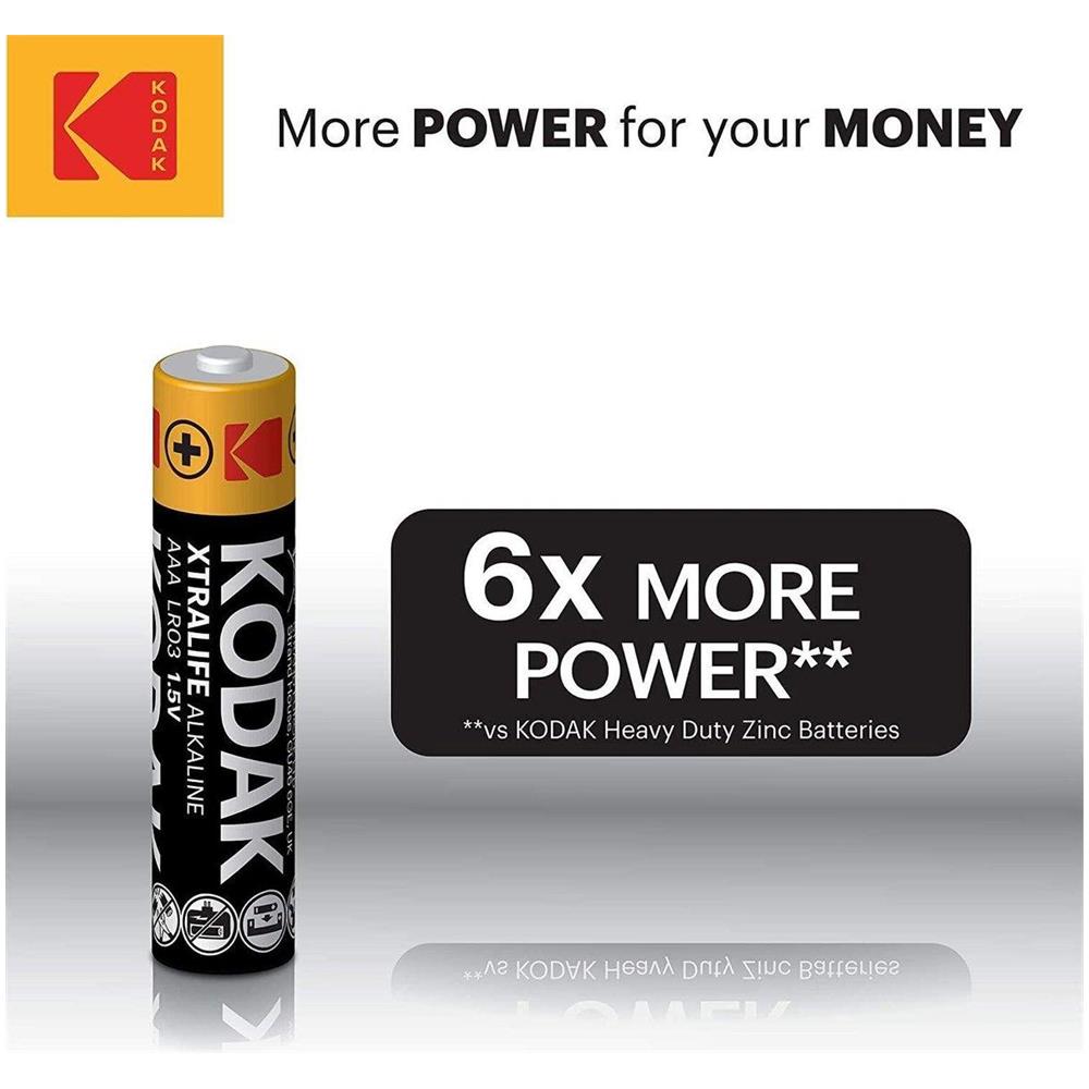 Batteria Aaa Alcalina Kodak Xtralife (confezione Da 60) - Foto 2
