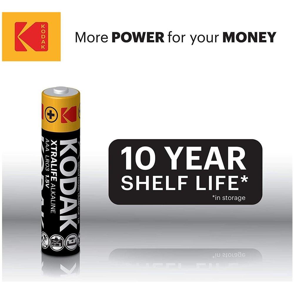 Batteria Aaa Alcalina Kodak Xtralife (confezione Da 60) - Foto 6