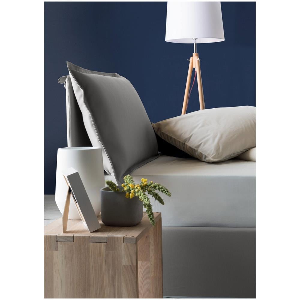TALAMO ITALIA Letto Singolo Carla Letto Contenitore Con Rivestimento In Tessuto 100% Made In Italy Apertura Frontale Adatto Per Materasso Cm 90x200 Grigio TH10943