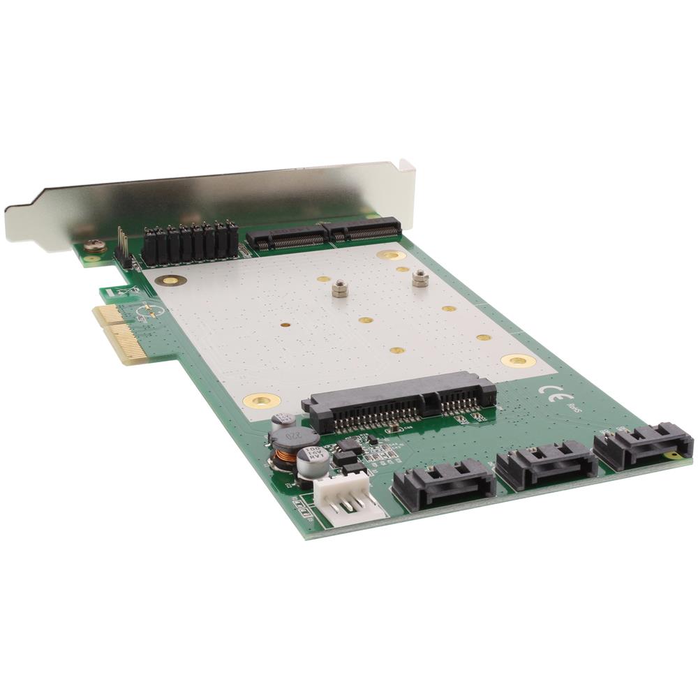 Controller SATA 6Gb /s, 2 Canali, x4 PCIe 2.0, RAID 0,1,10,JBOD, 2x M. 2 - Foto 2
