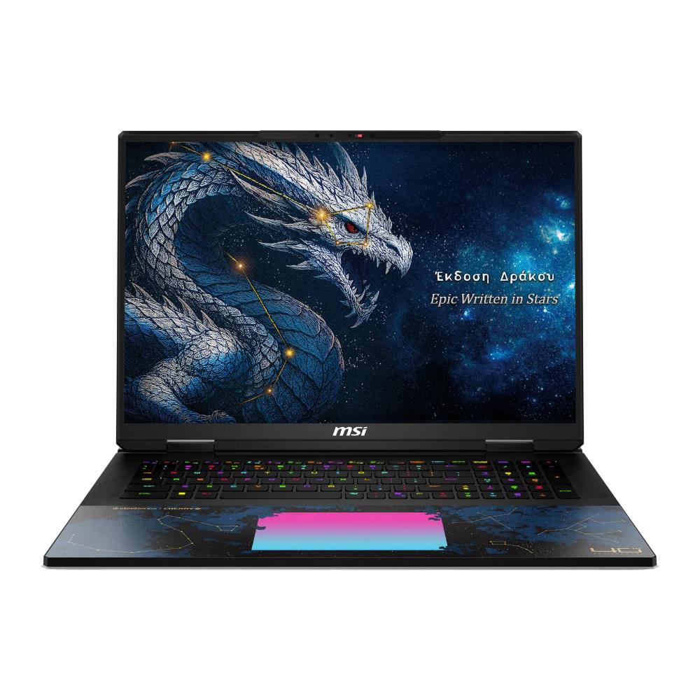 Titan 18 HX Dragon Edition Draco Epic A2WJ-1270IT - Intel Core Ultra 9 290HX Plus, RTX 5090 24GB, 18" UHD+ Mini LED 240Hz - Foto 1