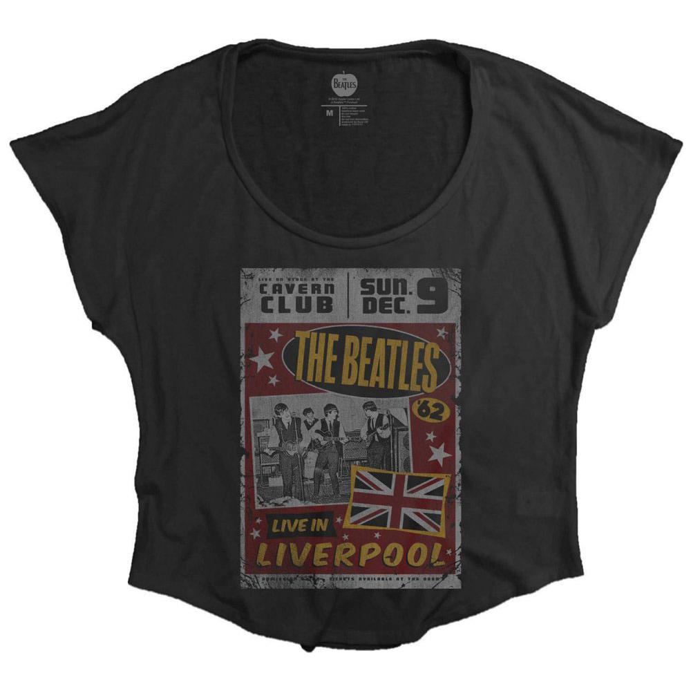Beatles (The) - Live In England Black (T-Shirt Donna Tg. L)  - Foto 1