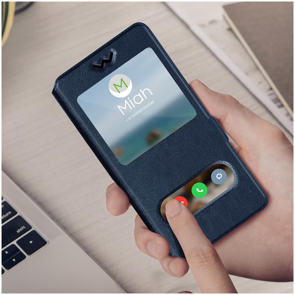 Custodia Stand Doppia Finestra Universale Taglia 3xl - Blu Notte - Foto 15