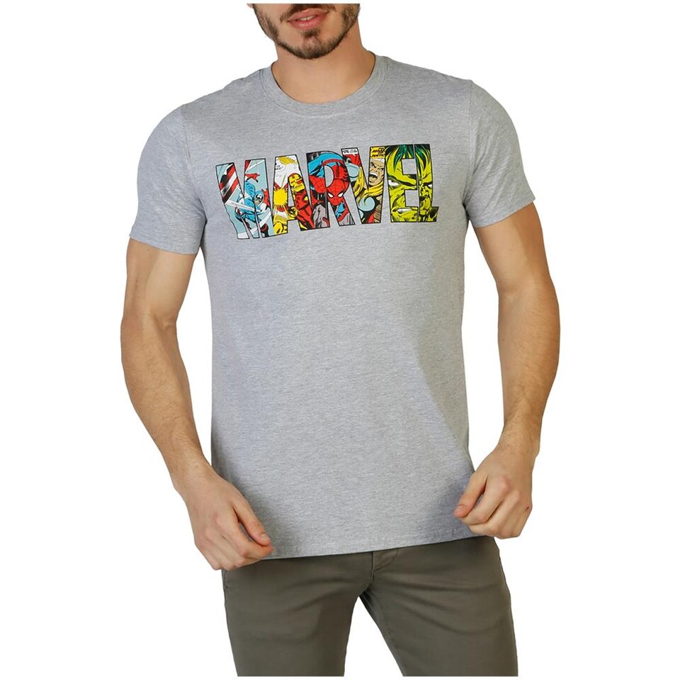 T-Shirt Uomo Marvel – Licenza Ufficiale – Bianco Taglia 3XL