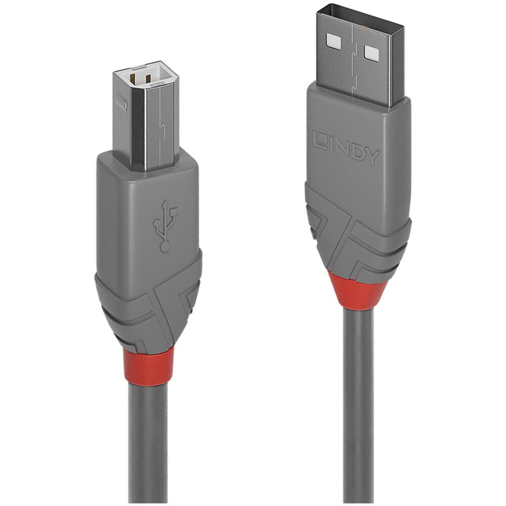 Cavo Usb 2.0 Tipo A A B Anthra Line, 5m - Foto 1