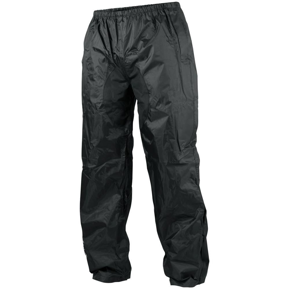 Pantaloni Antipioggia Impermeabili Antiacqua Anti Vento Foderato Moto Nero Xxl - Foto 4
