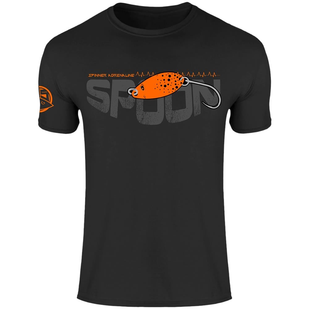 Cucchiaio, M, T-shirt Nera, 010002402 - Foto 1