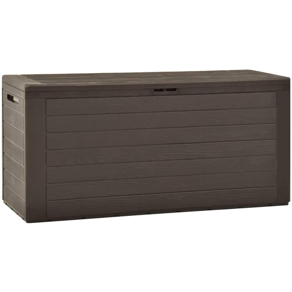 Baule da Giardino Marrone 116x44x55 cm - Foto 2