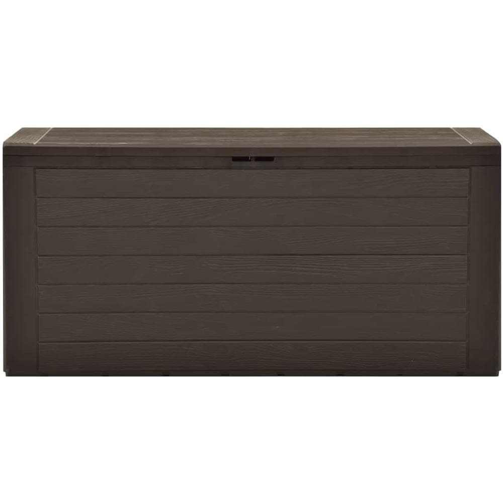 Baule da Giardino Marrone 116x44x55 cm - Foto 4
